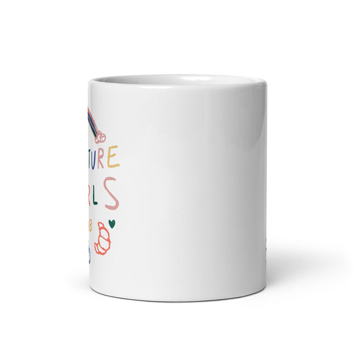 'Adventure Gorls Club' Ceramic Mug - The Fun Shop by Tegan