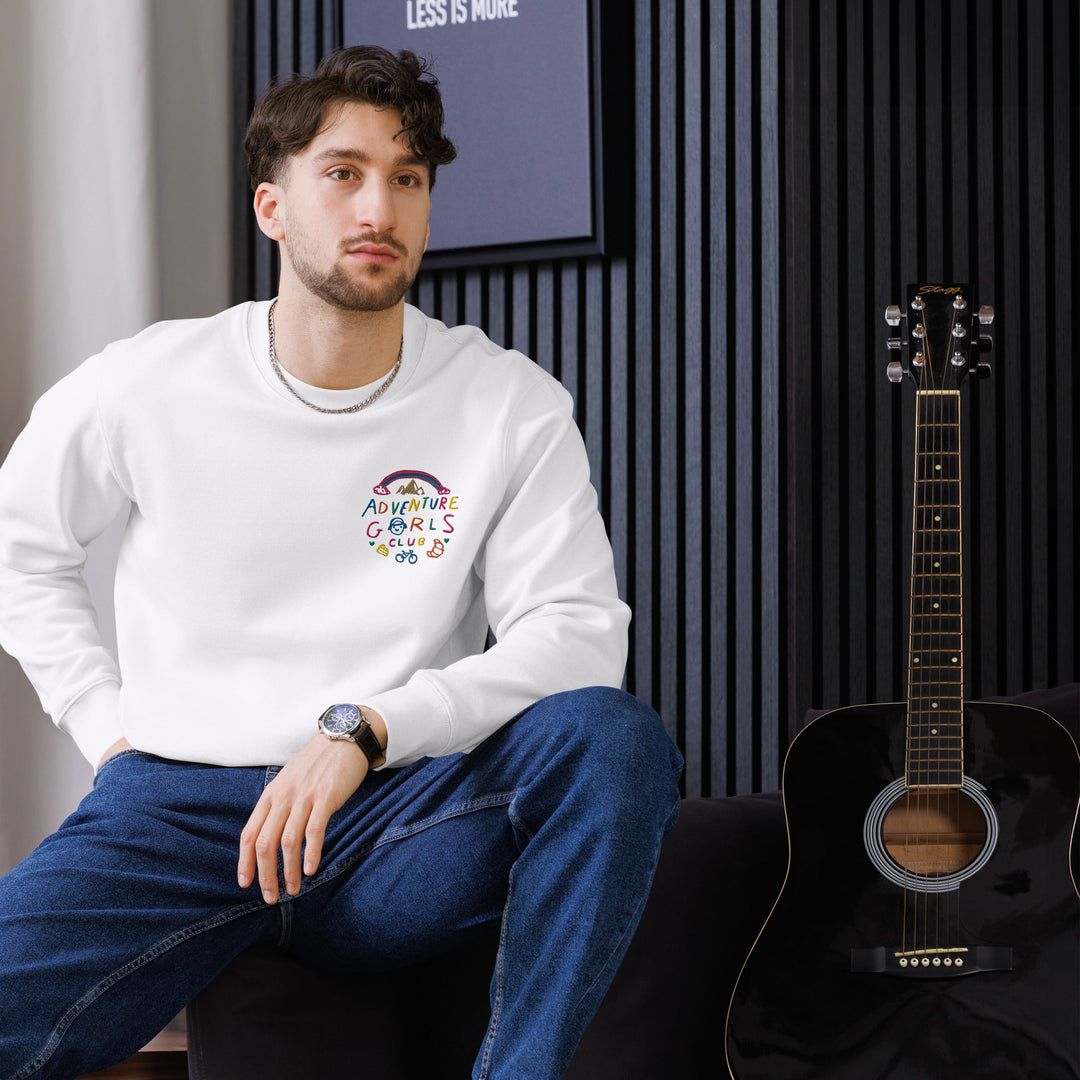 'Adventure Gorls Club' Organic Cotton Sweatshirt - The Fun Shop by Tegan