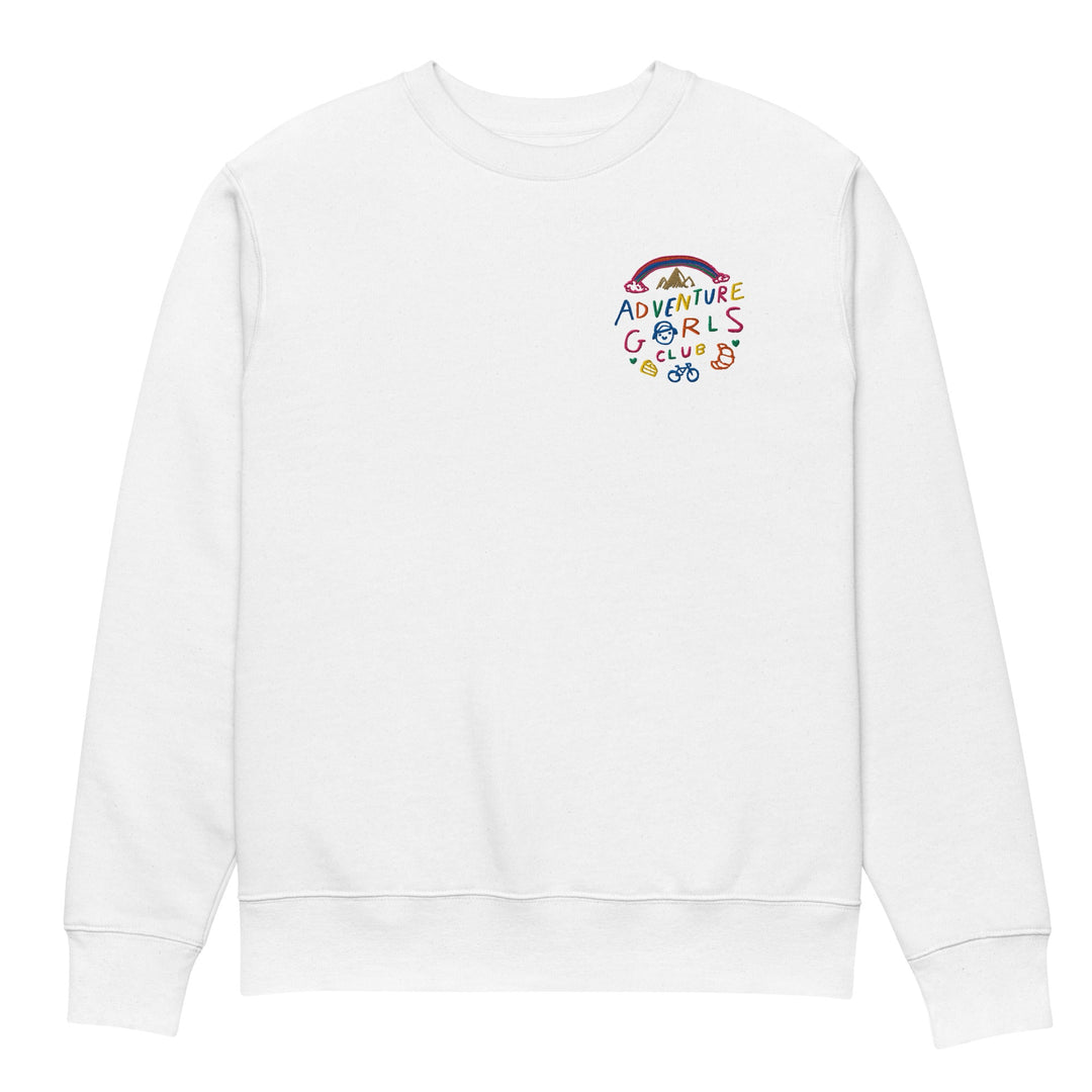 'Adventure Gorls Club' Organic Cotton Sweatshirt - The Fun Shop by Tegan
