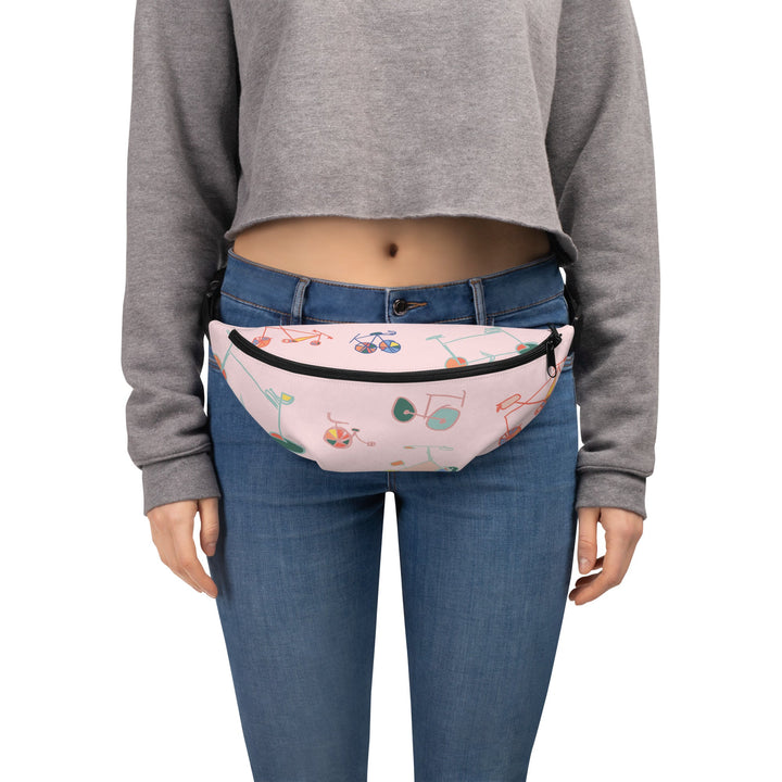 'Badly Drawn Bikes' Hip Bag - THE FUN SHOP by Tegan