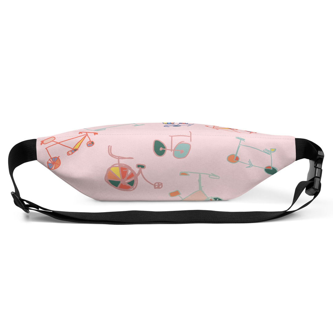 'Badly Drawn Bikes' Hip Bag - THE FUN SHOP by Tegan