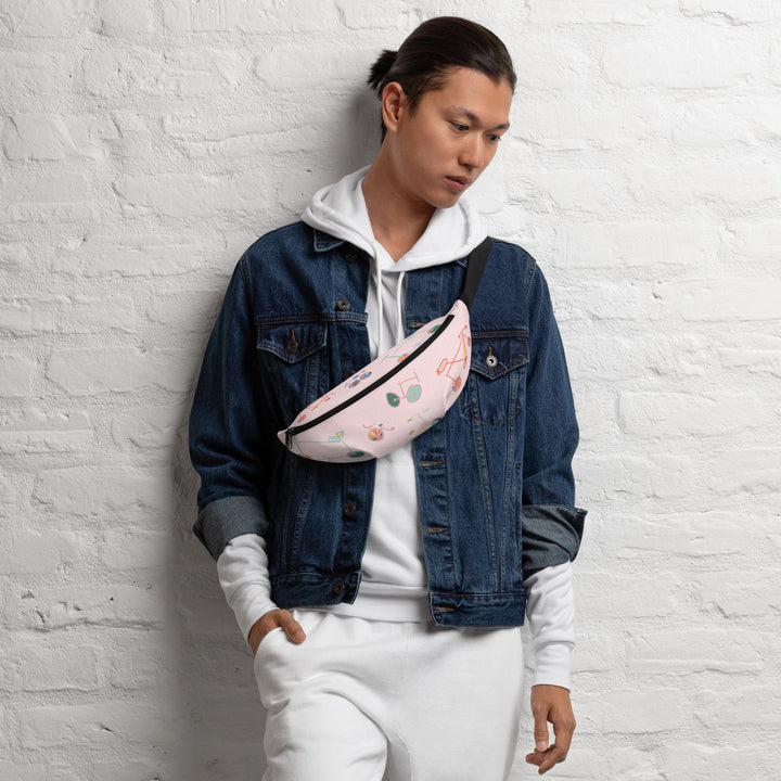 'Badly Drawn Bikes' Hip Bag - THE FUN SHOP by Tegan