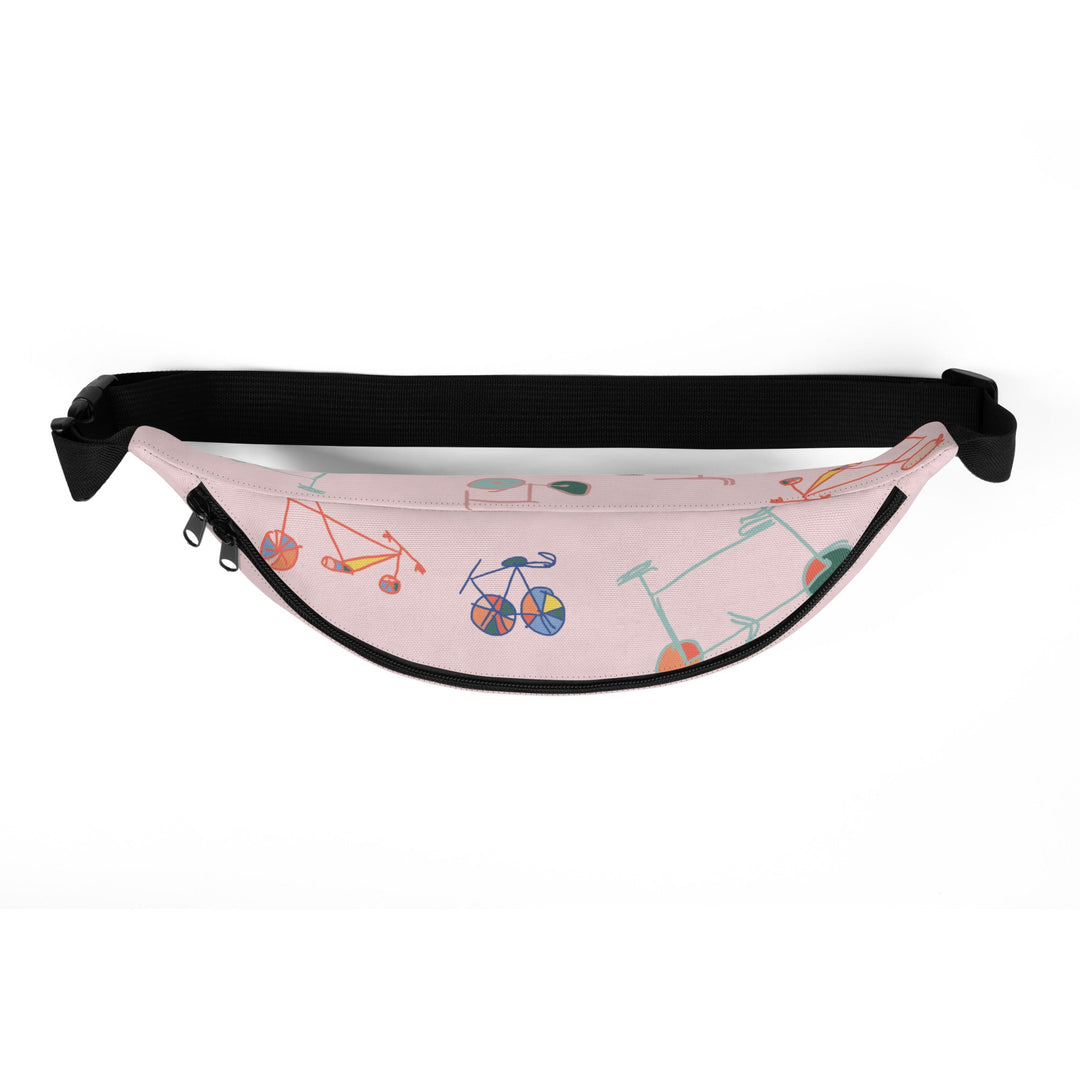'Badly Drawn Bikes' Hip Bag - THE FUN SHOP by Tegan