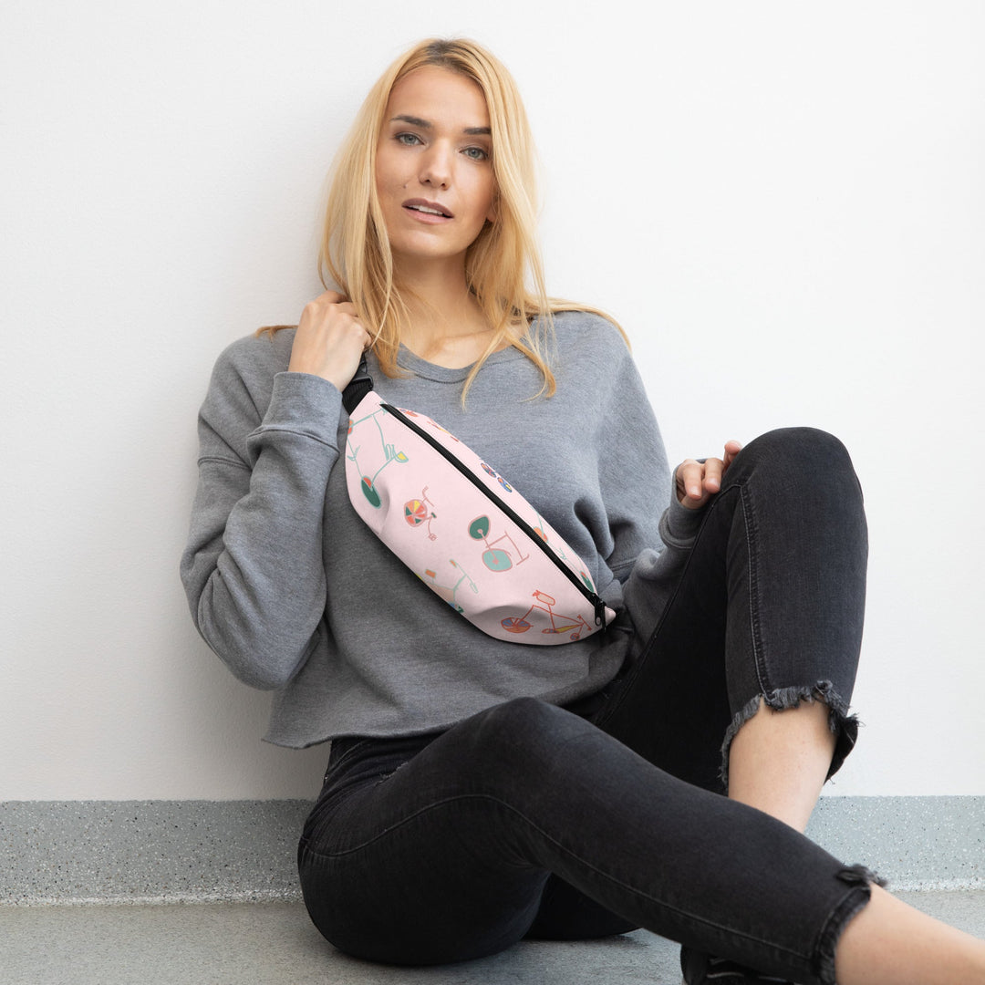 'Badly Drawn Bikes' Hip Bag - THE FUN SHOP by Tegan