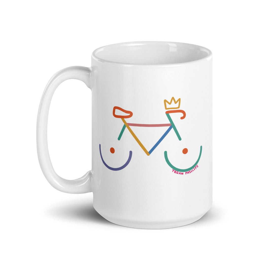 'Bike Rack' Ceramic Mug - The Fun Shop by Tegan