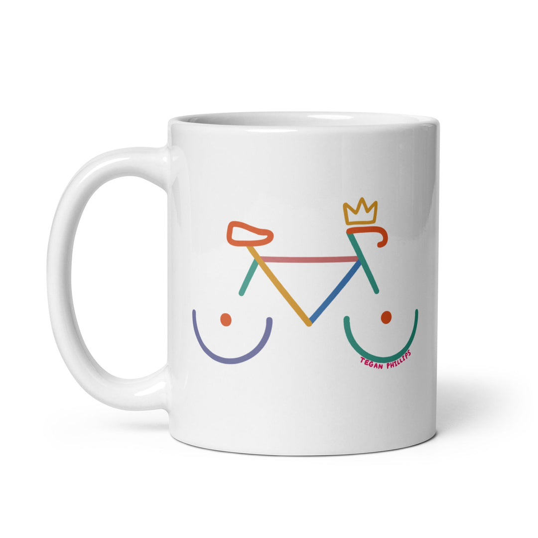 'Bike Rack' Ceramic Mug - The Fun Shop by Tegan