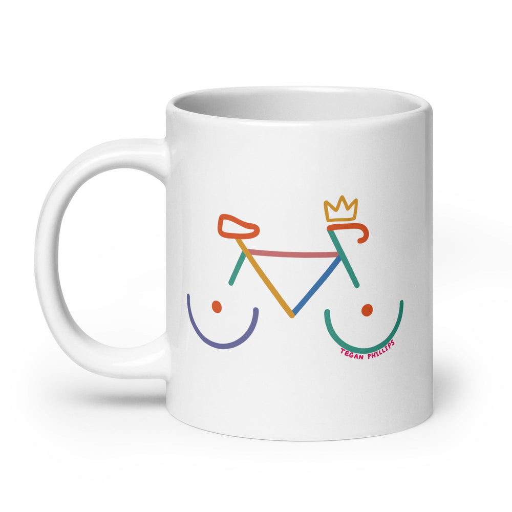 'Bike Rack' Ceramic Mug - The Fun Shop by Tegan