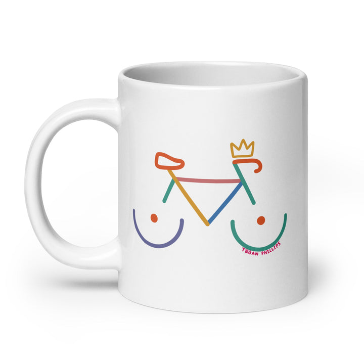 'Bike Rack' Ceramic Mug - The Fun Shop by Tegan