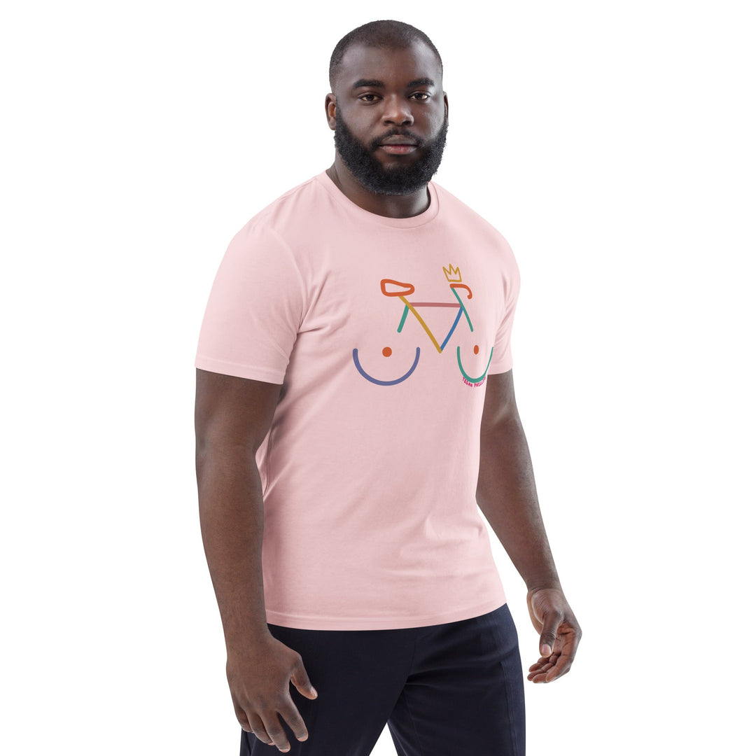 'Bike Rack: Colour' Organic Cotton Tee - The Fun Shop by Tegan