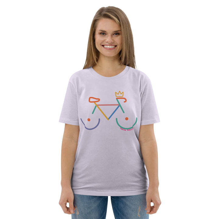 'Bike Rack: Colour' Organic Cotton Tee - The Fun Shop by Tegan