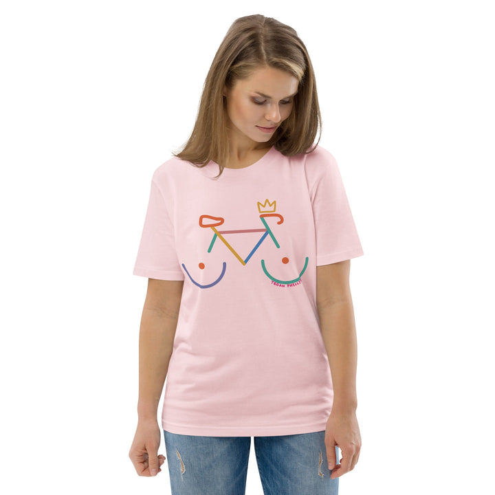 'Bike Rack: Colour' Organic Cotton Tee - The Fun Shop by Tegan