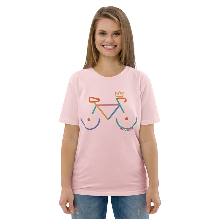 'Bike Rack: Colour' Organic Cotton Tee - The Fun Shop by Tegan