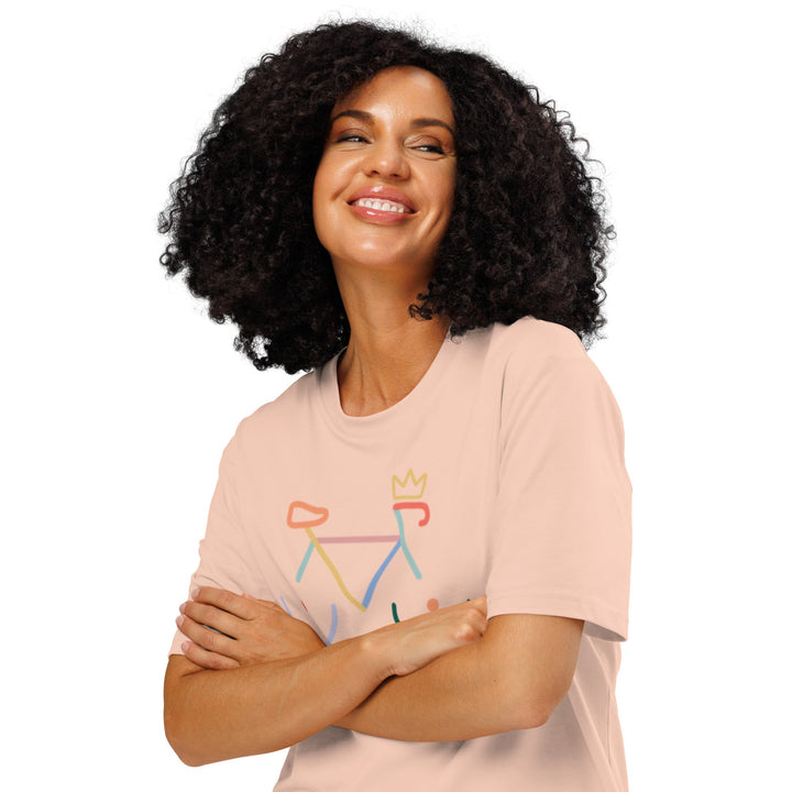 'Bike Rack: Colour' Unisex Tee - The Fun Shop by Tegan