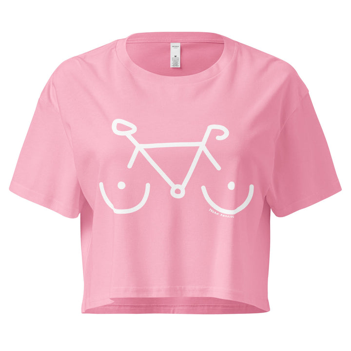 'Bike Rack' Crop Tee - THE FUN SHOP by Tegan