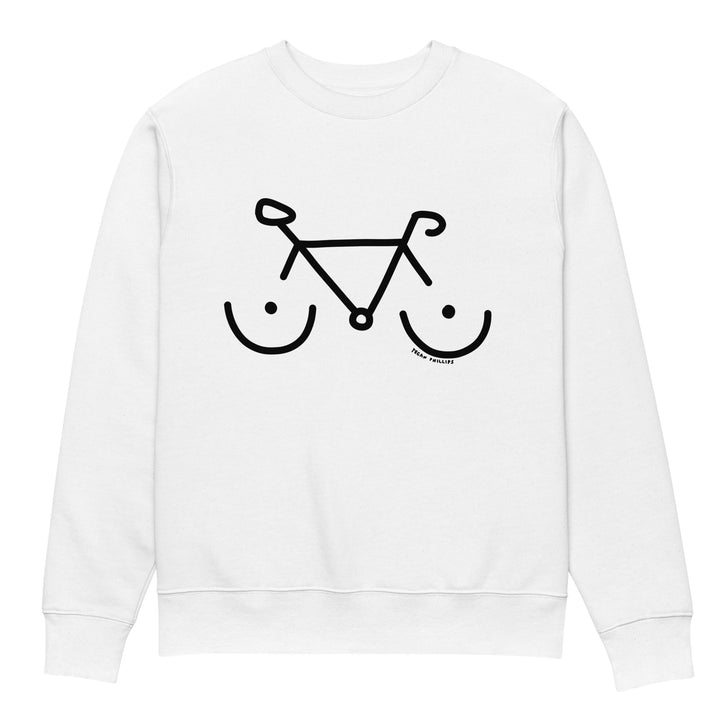 'Bike Rack' Organic Cotton Sweatshirt - The Fun Shop by Tegan