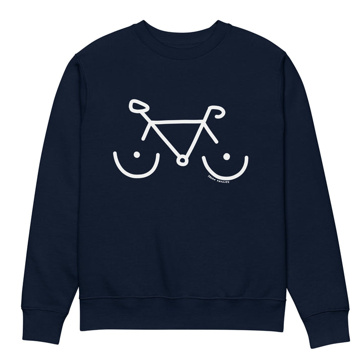 'Bike Rack' Organic Cotton Sweatshirt - The Fun Shop by Tegan