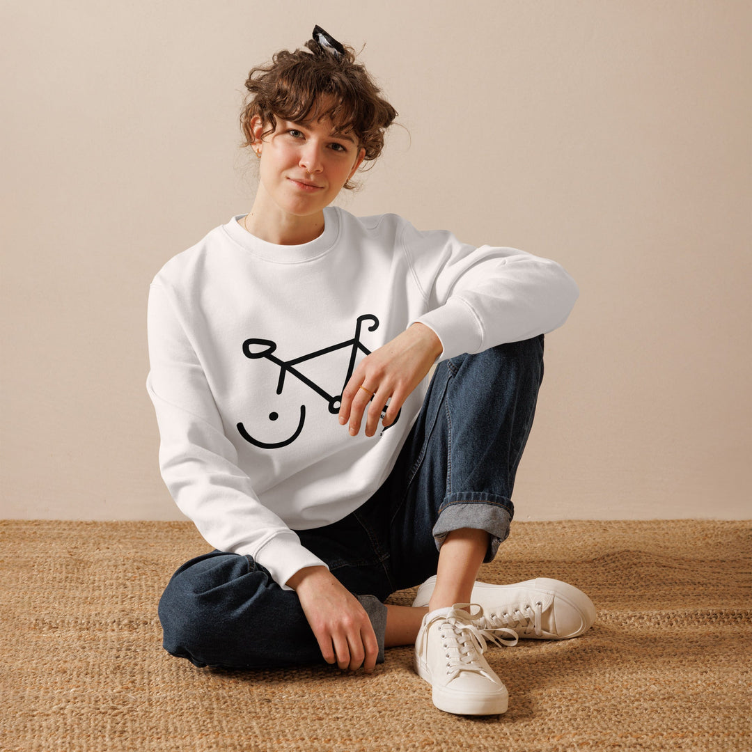 'Bike Rack' Organic Cotton Sweatshirt - The Fun Shop by Tegan