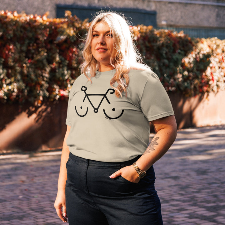 'Bike Rack' Organic Cotton Tee - THE FUN SHOP by Tegan