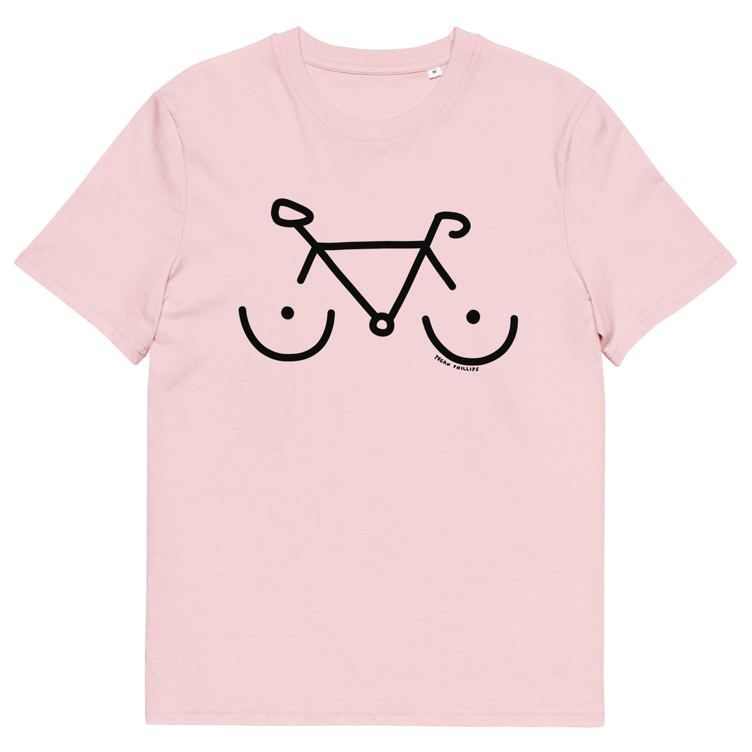 'Bike Rack' Organic Cotton Tee - THE FUN SHOP by Tegan