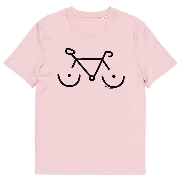 'Bike Rack' Organic Cotton Tee - THE FUN SHOP by Tegan