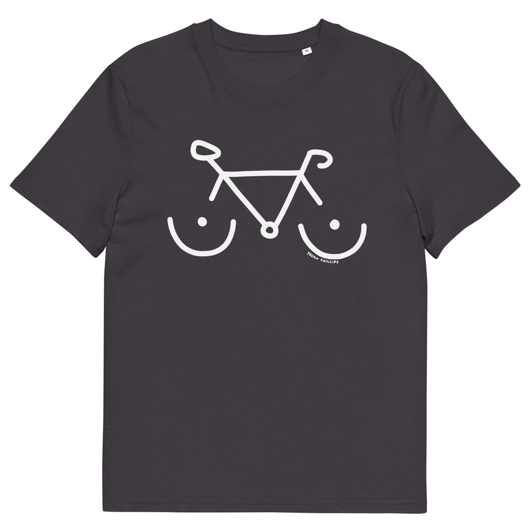 'Bike Rack' Organic Cotton Tee - THE FUN SHOP by Tegan