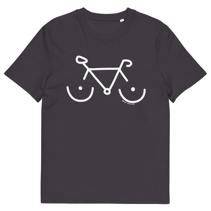 'Bike Rack' Organic Cotton Tee - THE FUN SHOP by Tegan