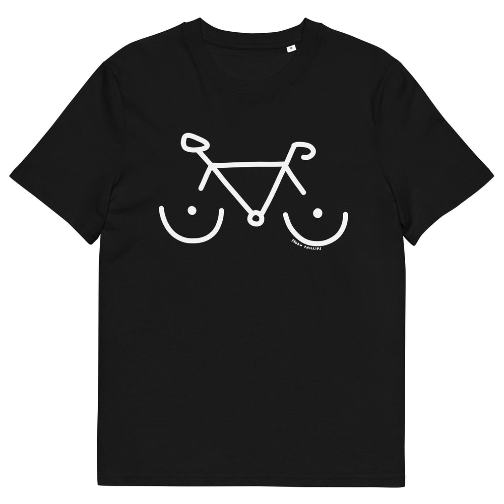 'Bike Rack' Organic Cotton Tee - THE FUN SHOP by Tegan