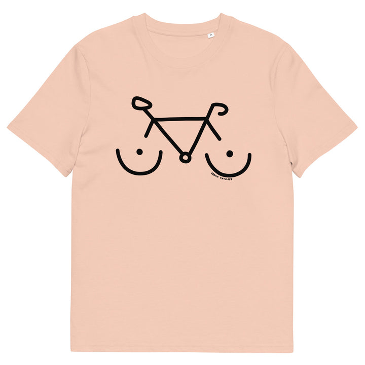 'Bike Rack' Organic Cotton Tee - THE FUN SHOP by Tegan
