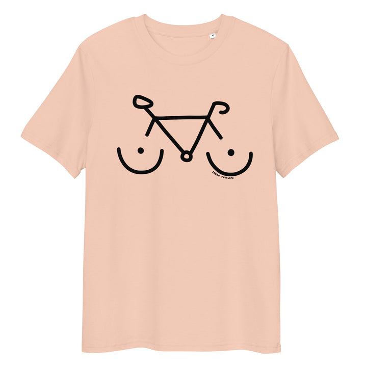 'Bike Rack' Organic Cotton Tee - THE FUN SHOP by Tegan