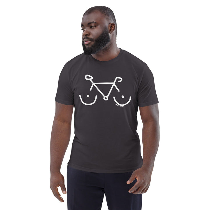 'Bike Rack' Organic Cotton Tee - THE FUN SHOP by Tegan