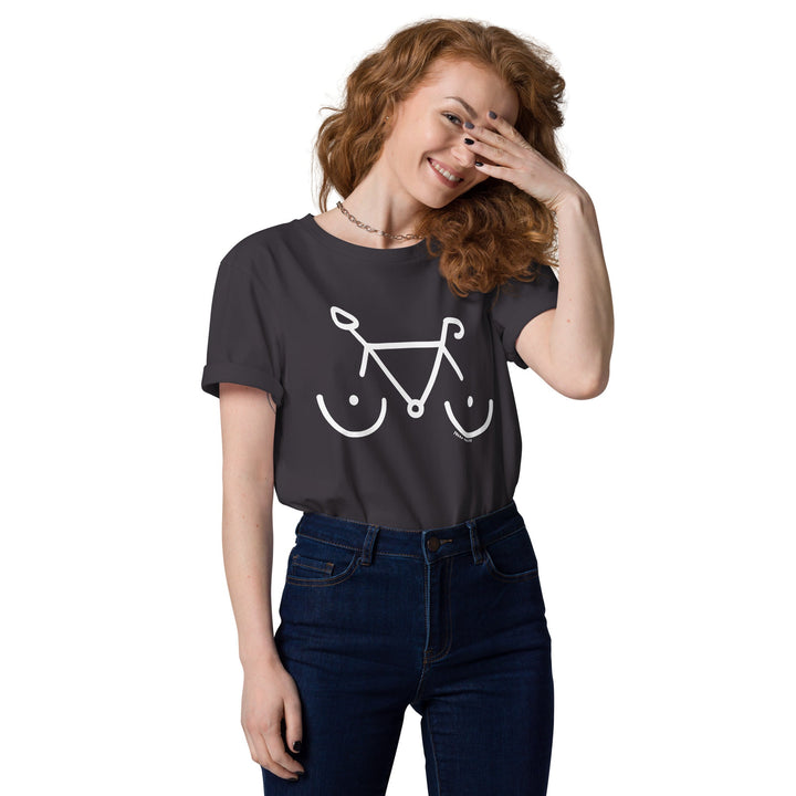 'Bike Rack' Organic Cotton Tee - THE FUN SHOP by Tegan