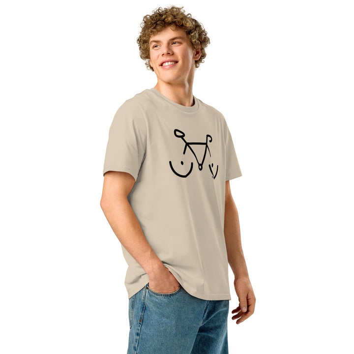 'Bike Rack' Organic Cotton Tee - THE FUN SHOP by Tegan