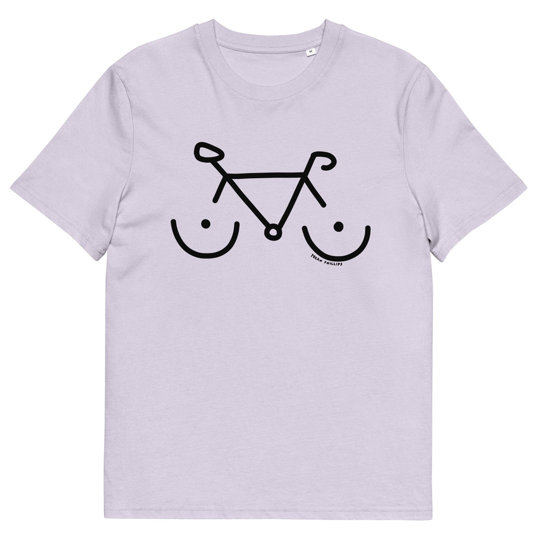 'Bike Rack' Organic Cotton Tee - THE FUN SHOP by Tegan