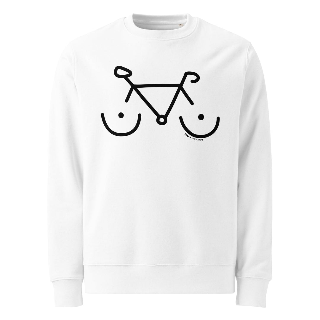 'Bike Rack' Organic Sweatshirt - The Fun Shop by Tegan
