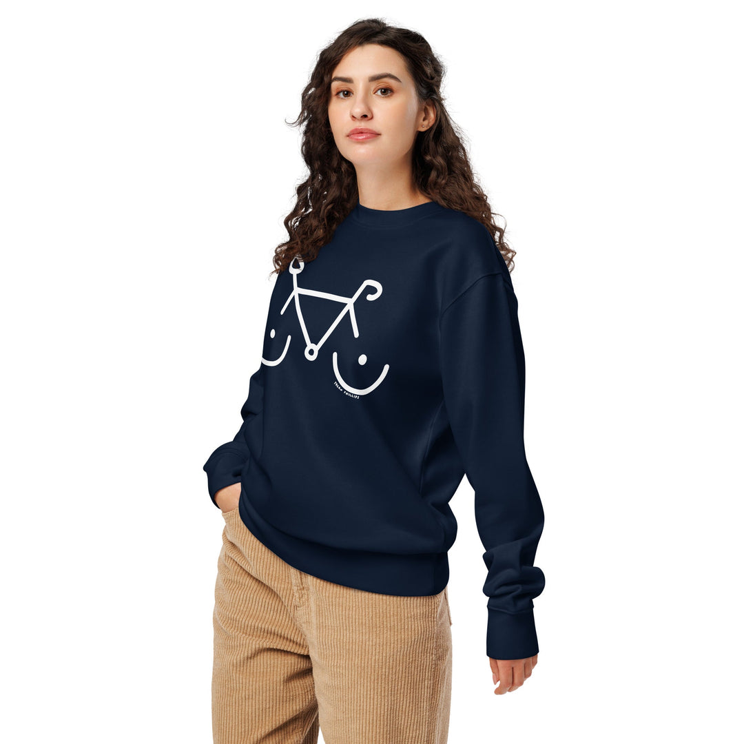 'Bike Rack' Organic Sweatshirt - The Fun Shop by Tegan