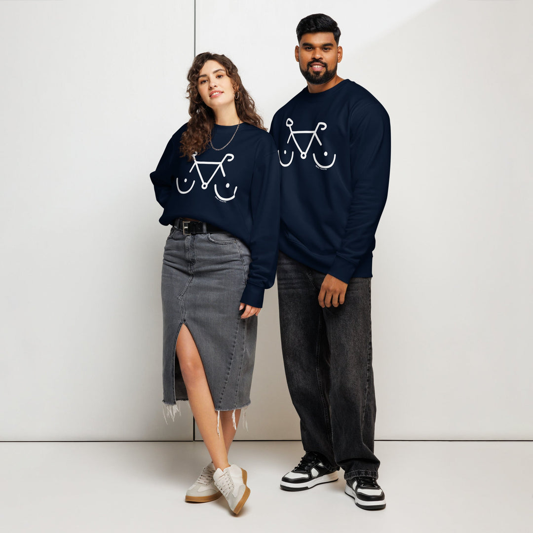 'Bike Rack' Organic Sweatshirt - The Fun Shop by Tegan