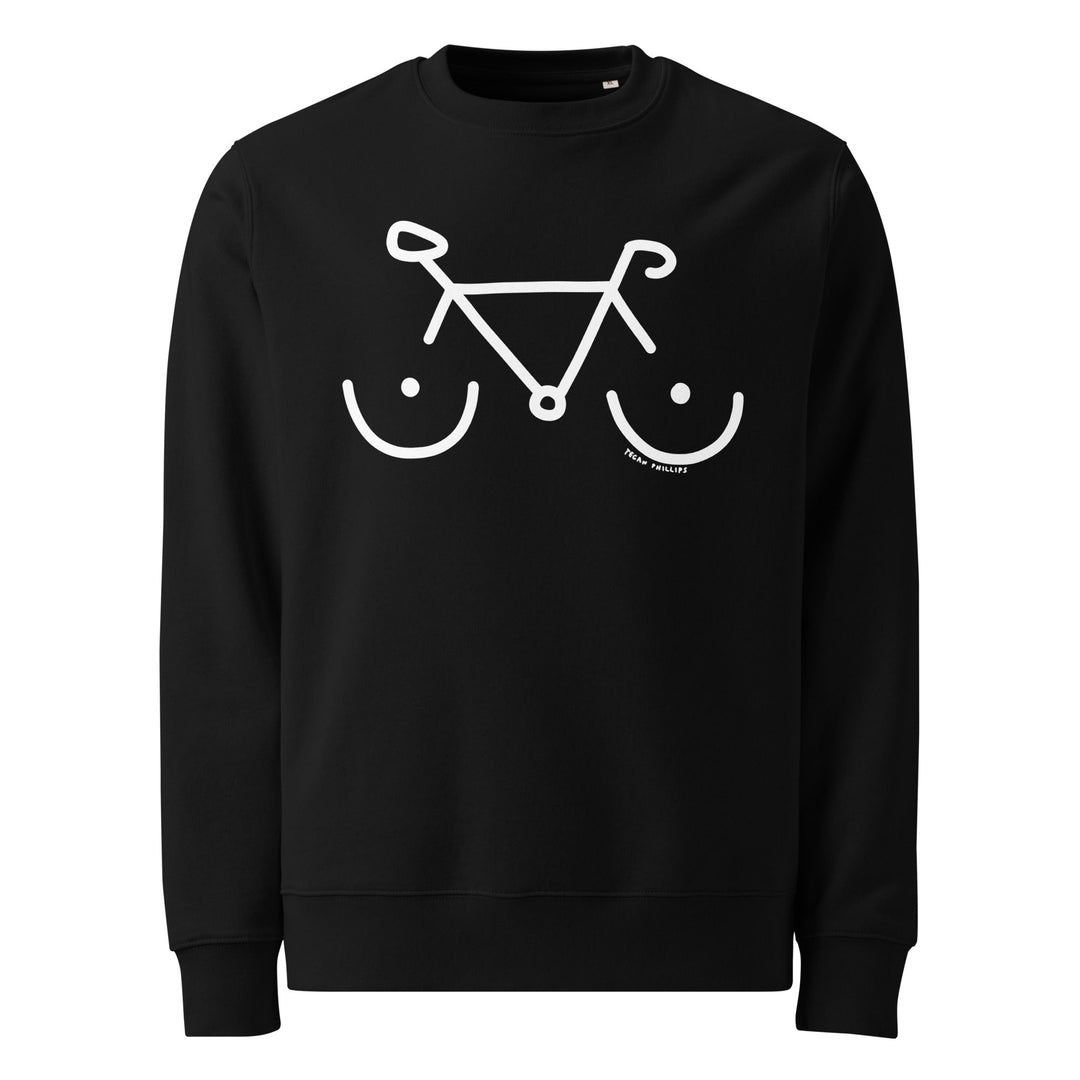 'Bike Rack' Organic Sweatshirt - The Fun Shop by Tegan