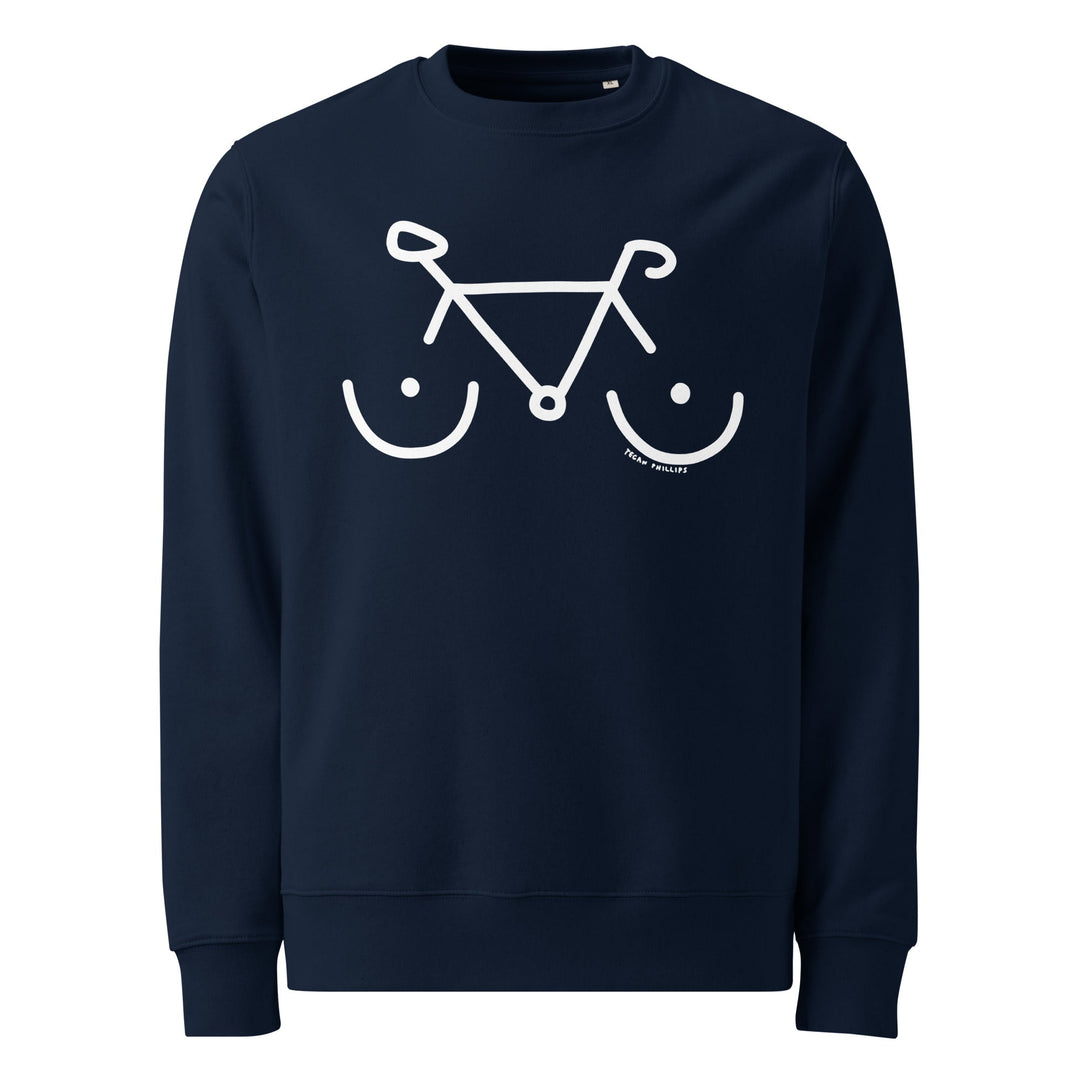 'Bike Rack' Organic Sweatshirt - The Fun Shop by Tegan