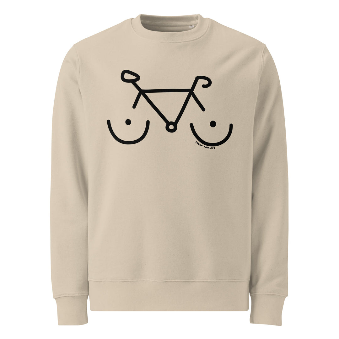 'Bike Rack' Organic Sweatshirt - The Fun Shop by Tegan