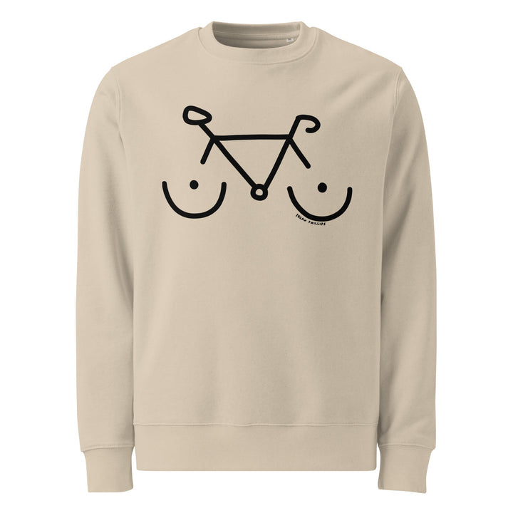 'Bike Rack' Organic Sweatshirt - The Fun Shop by Tegan