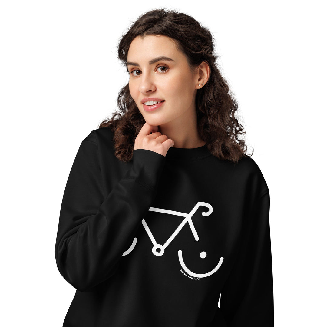 'Bike Rack' Organic Sweatshirt - The Fun Shop by Tegan