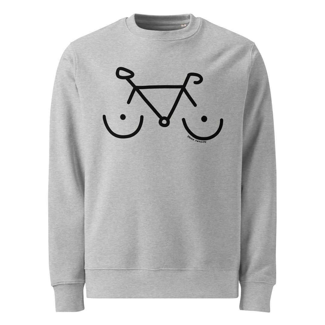 'Bike Rack' Organic Sweatshirt - The Fun Shop by Tegan