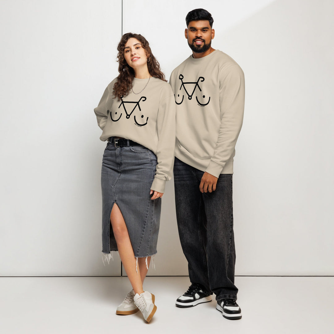'Bike Rack' Organic Sweatshirt - The Fun Shop by Tegan