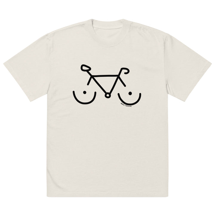 'Bike Rack' Oversized Tee - The Fun Shop by Tegan