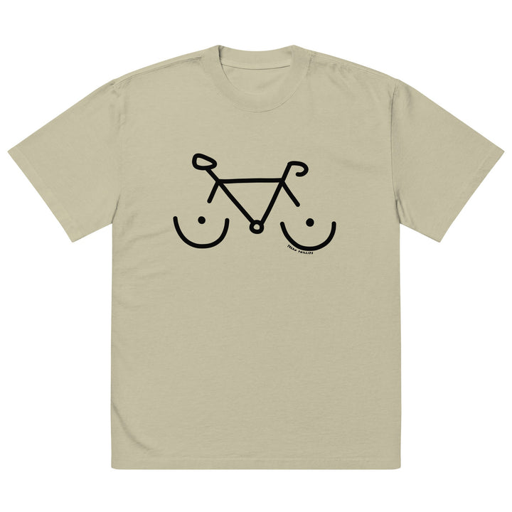 'Bike Rack' Oversized Tee - The Fun Shop by Tegan