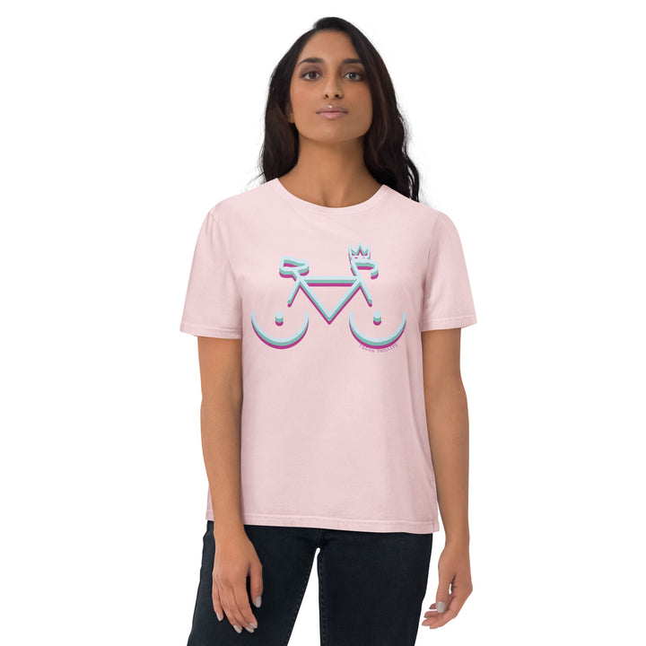 'Bike Rack: Tricolour' Organic Cotton Tee - THE FUN SHOP by Tegan