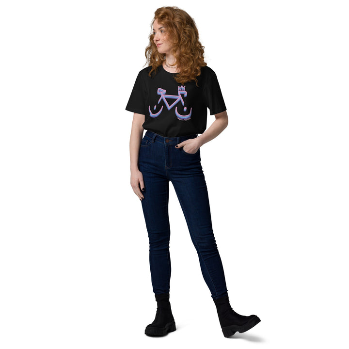 'Bike Rack: Tricolour' Organic Cotton Tee - THE FUN SHOP by Tegan