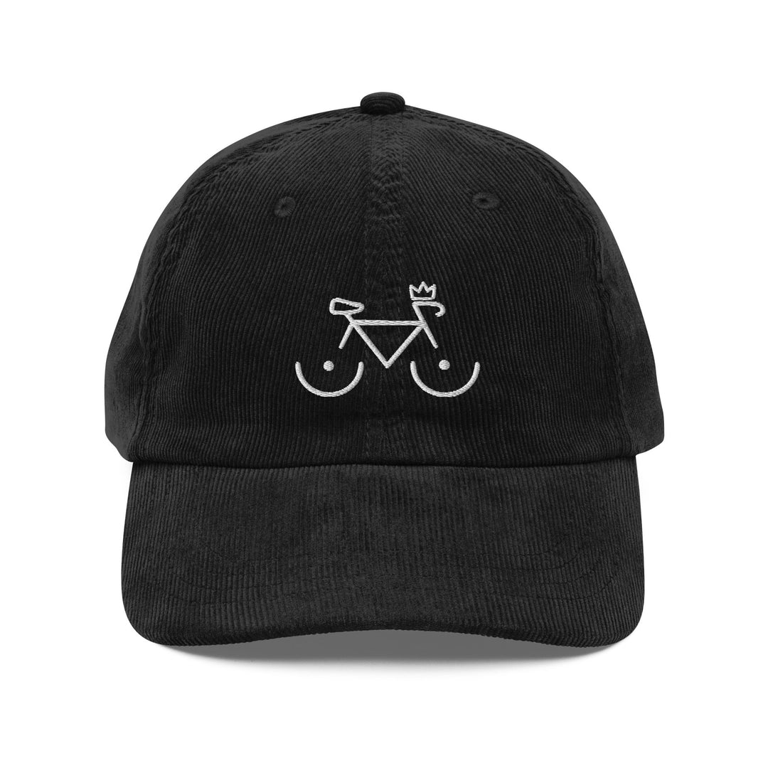 'Bike Rack' Vintage Corduroy Cap - The Fun Shop by Tegan