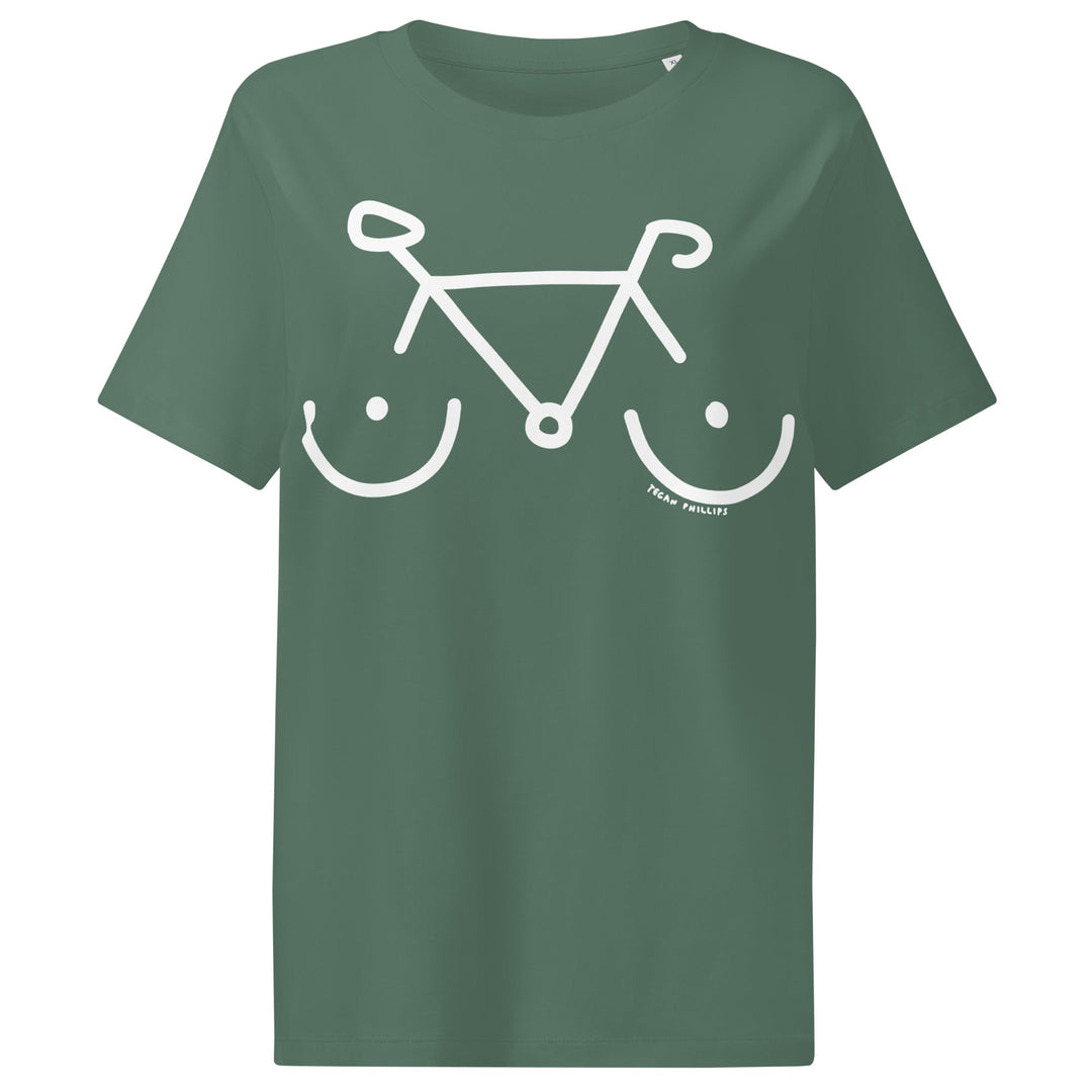 'Bike Rack' Women's Fitted Tee - The Fun Shop by Tegan