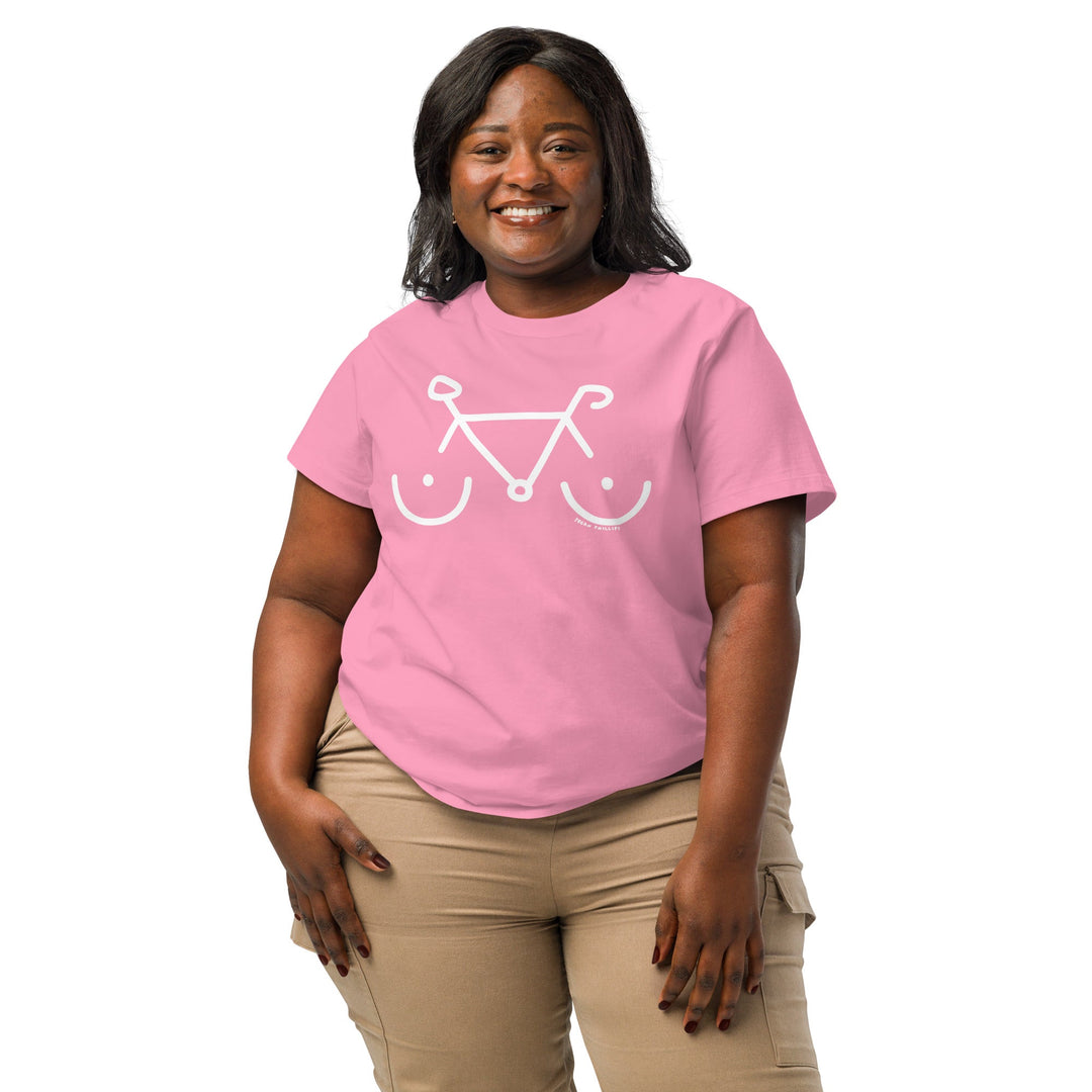 'Bike Rack' Women's Fitted Tee - The Fun Shop by Tegan